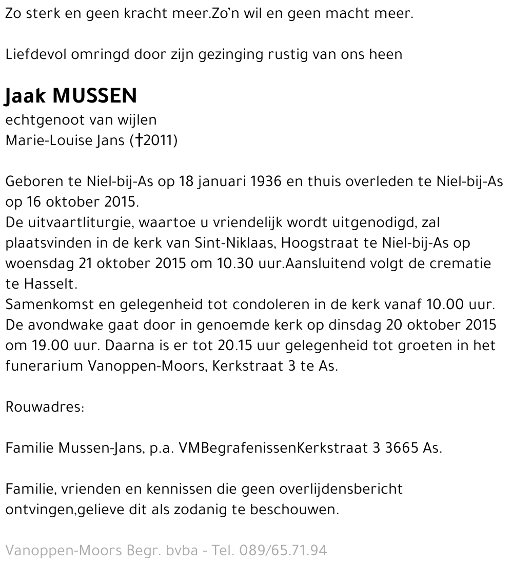 Jaak Mussen