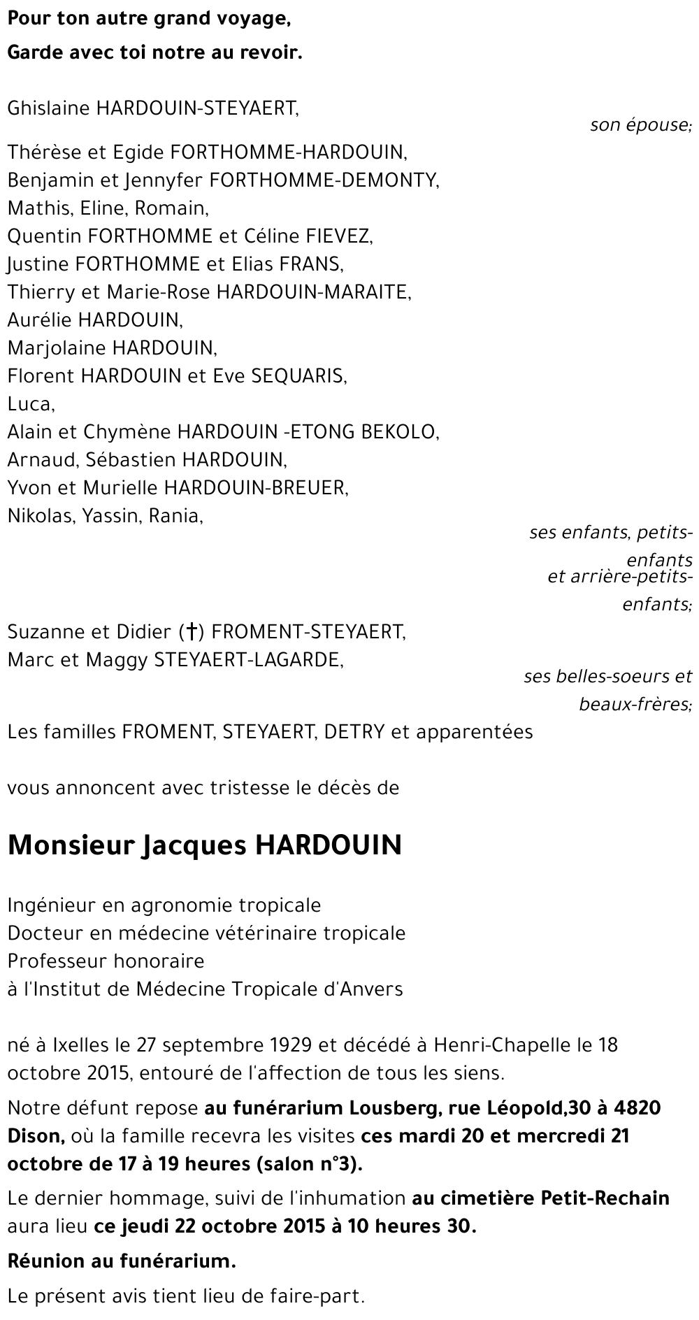 Jacques HARDOUIN