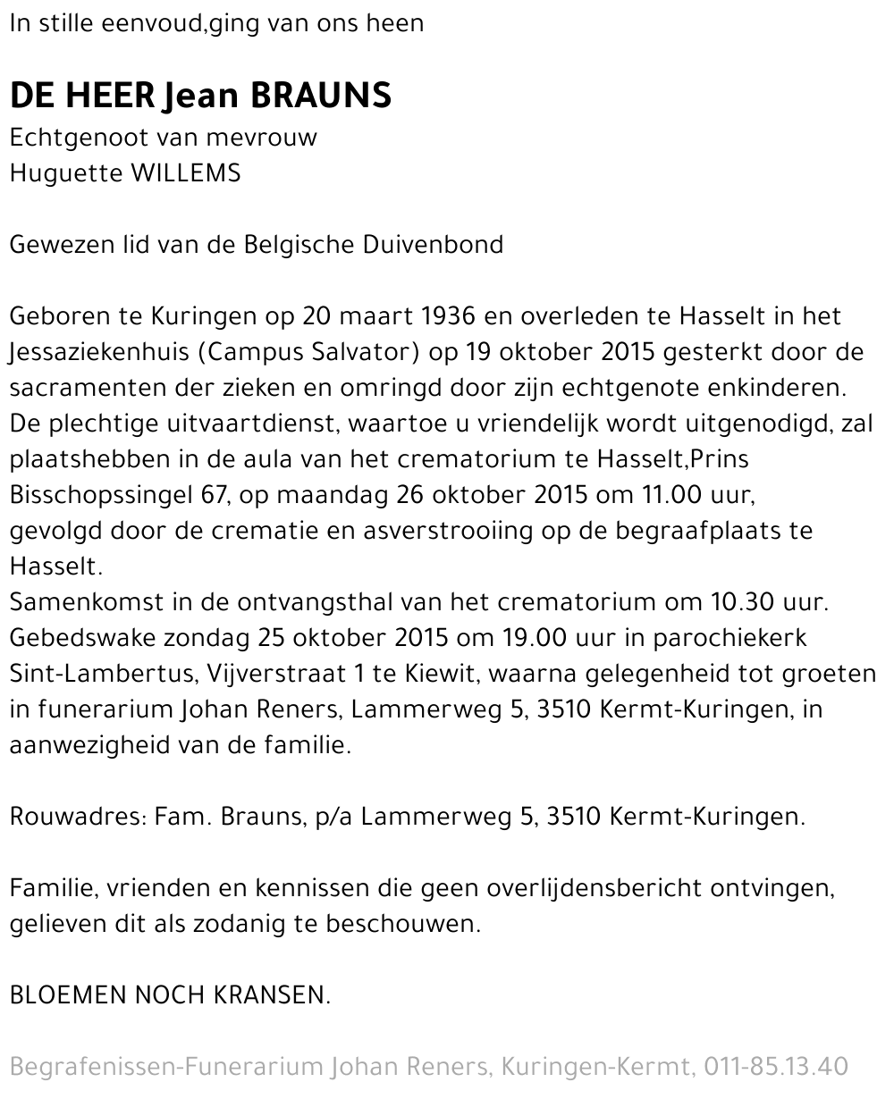 Jean BRAUNS