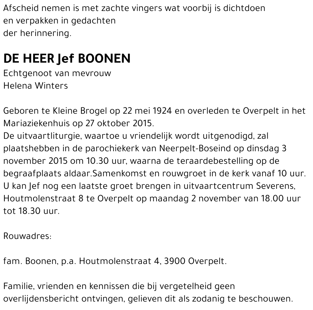 Jef Boonen