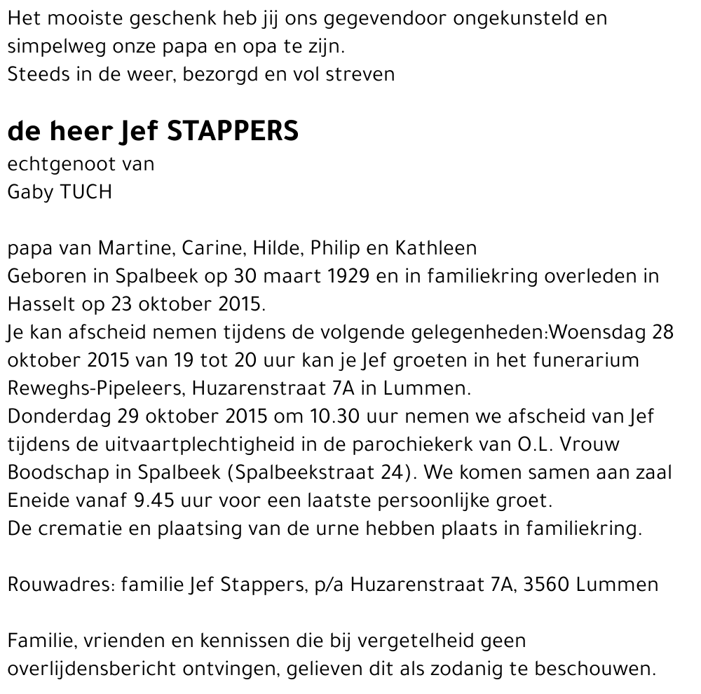 Jef Stappers