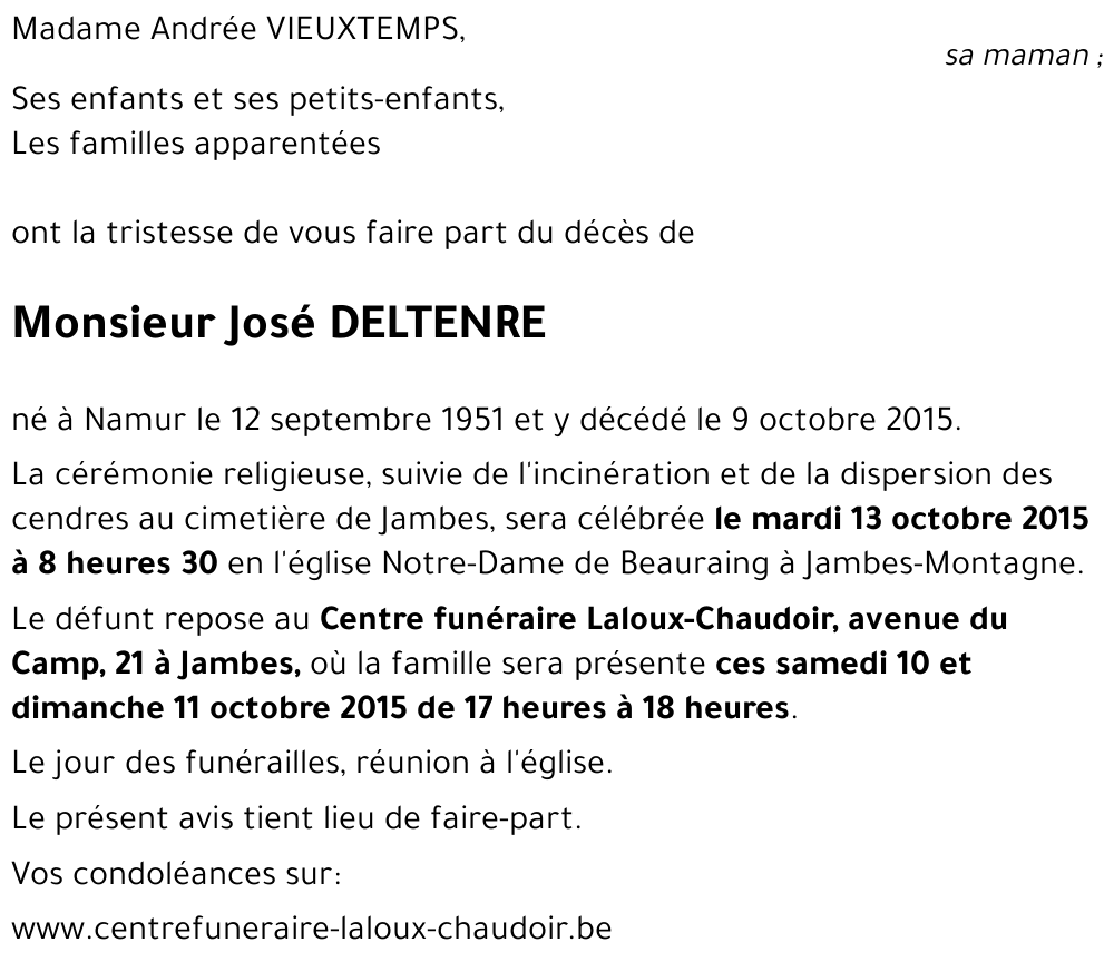 José DELTENRE