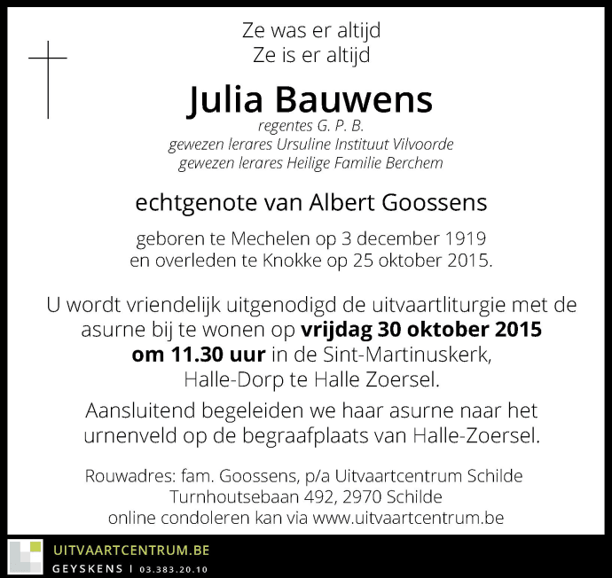 Julia Bauwens