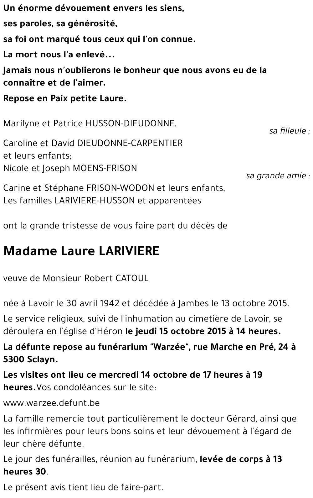 Laure LARIVIERE