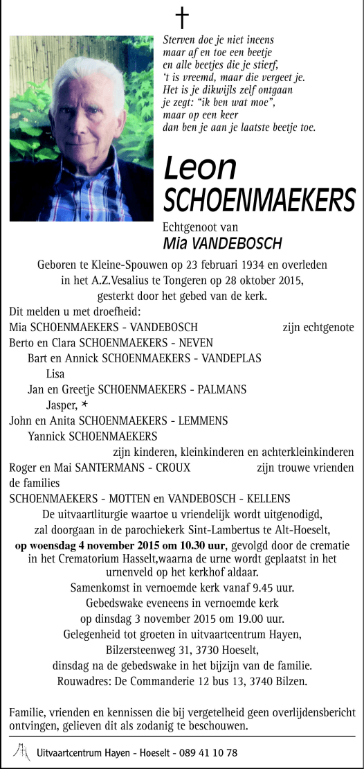 Leon SCHOENMAEKERS