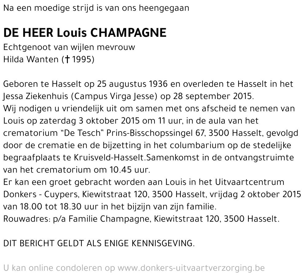 Louis Champagne