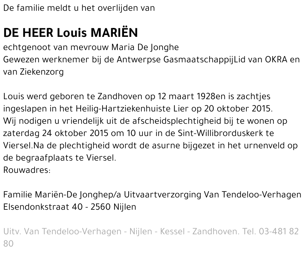 Louis Mariën