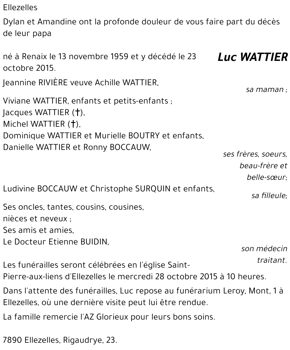 Luc WATTIER