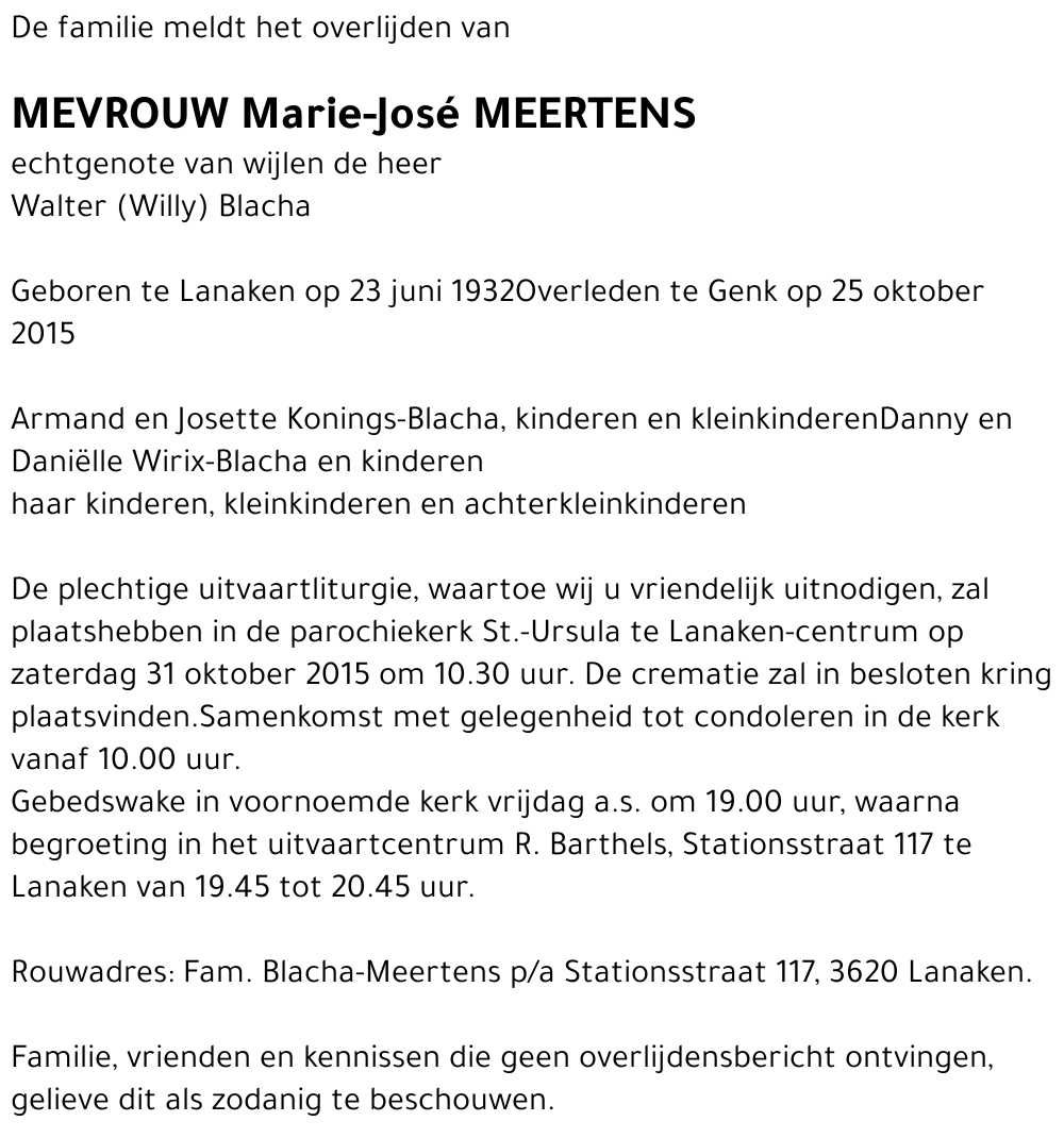 Marie-José Meertens