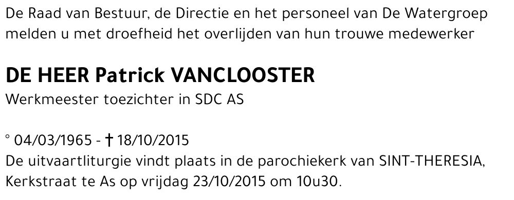 Patrick Vanclooster