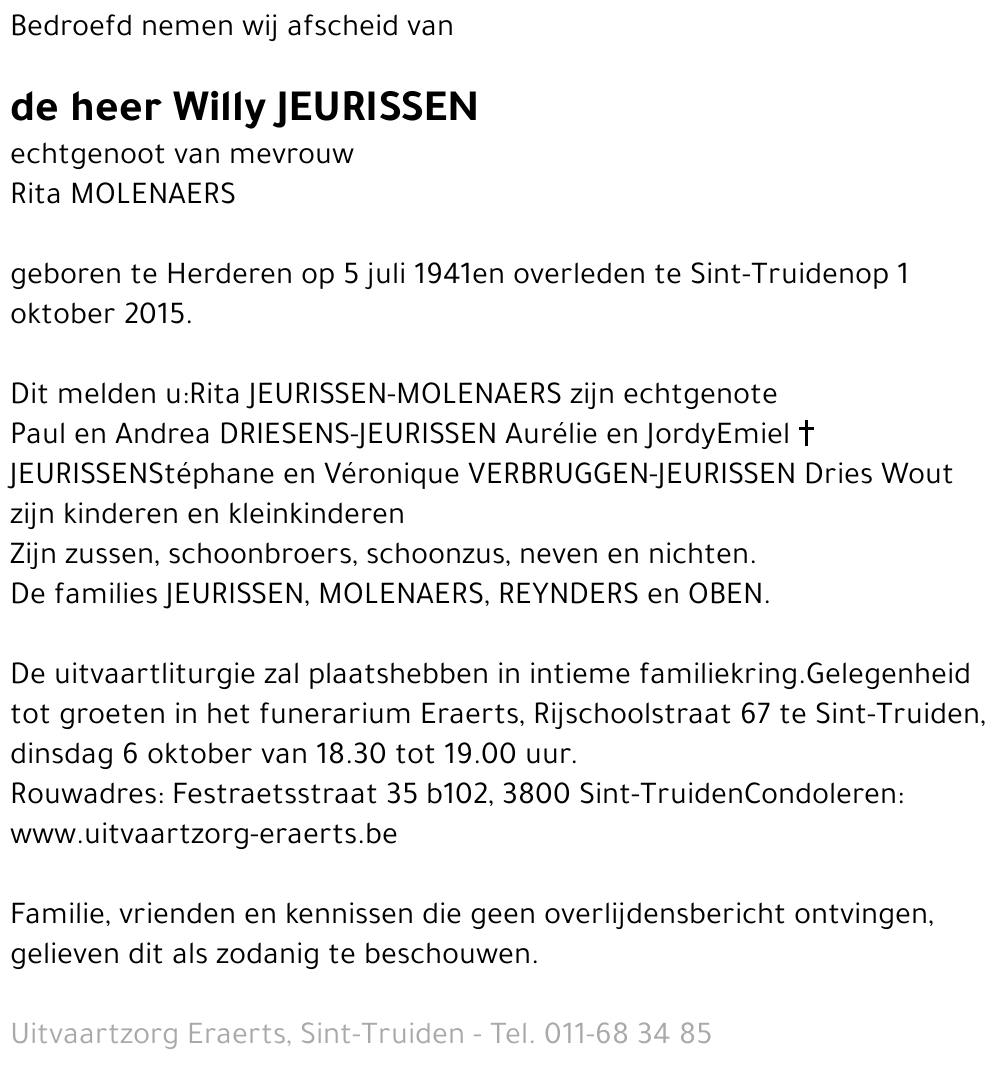 Willy Jeurissen