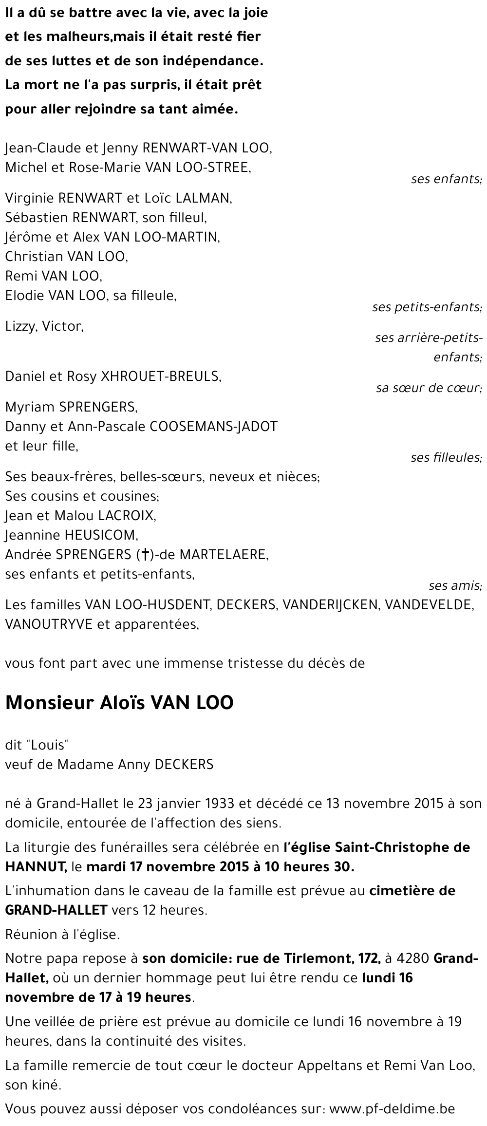 Aloïs dit 