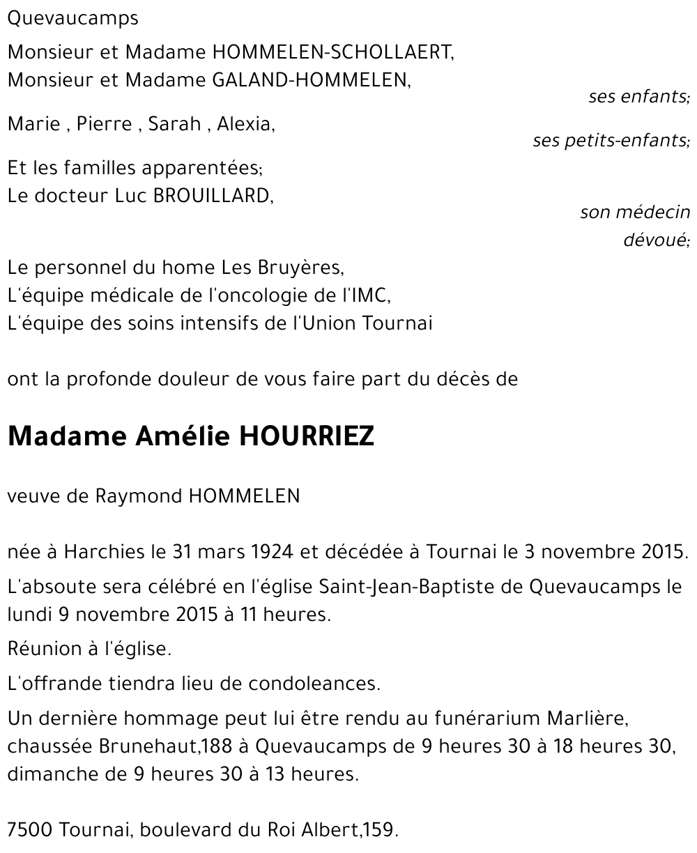 Amélie Hourriez