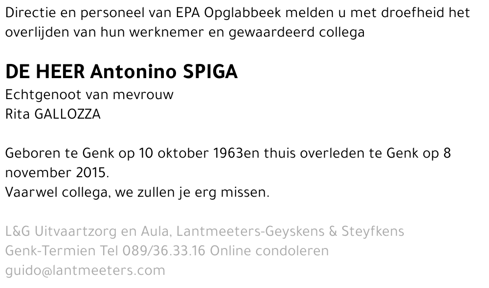 Antonino SPIGA