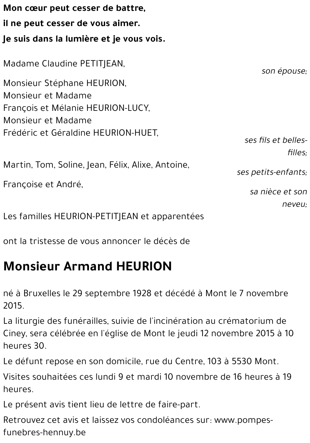 Armand HEURION
