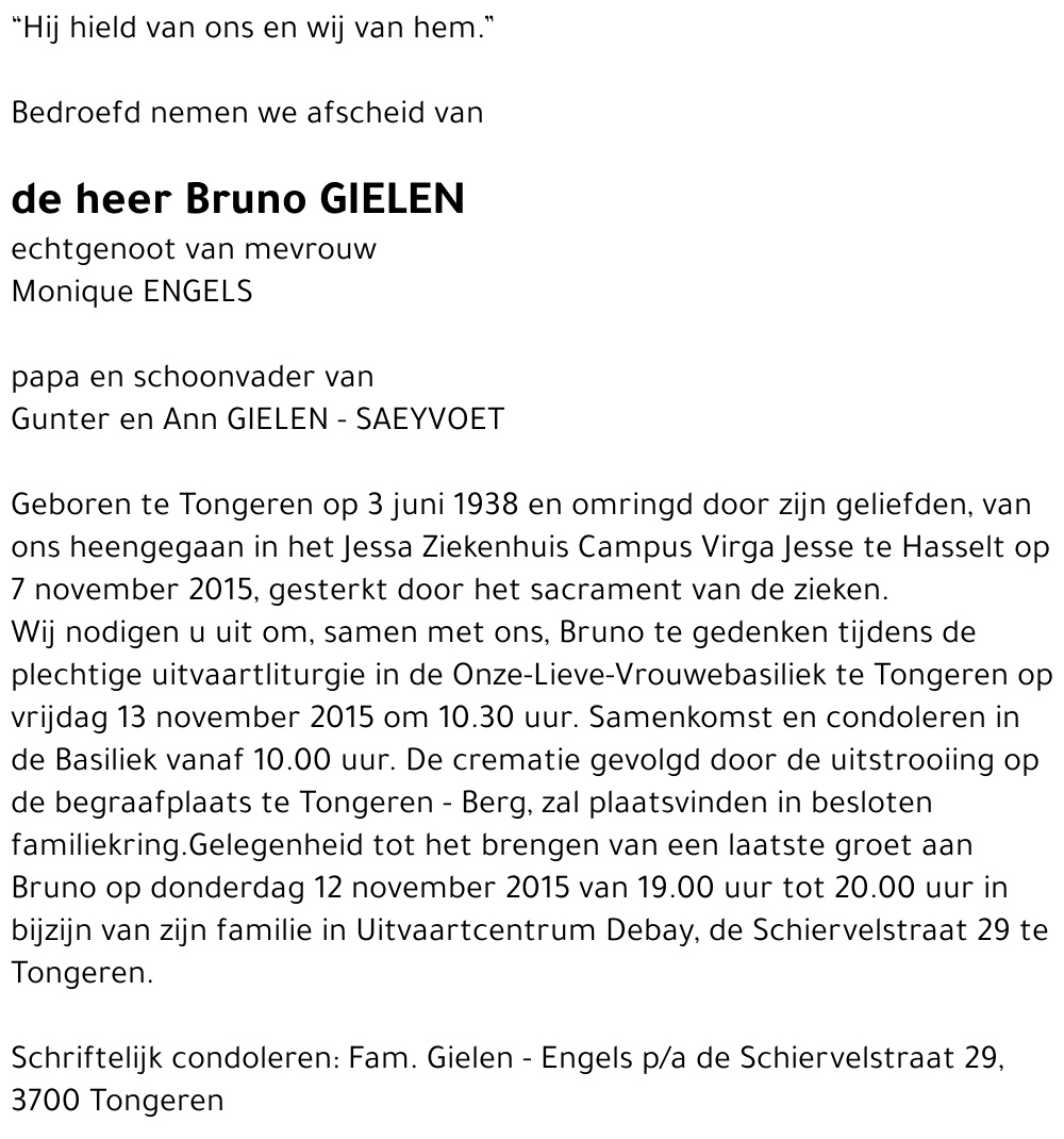 Bruno GIELEN