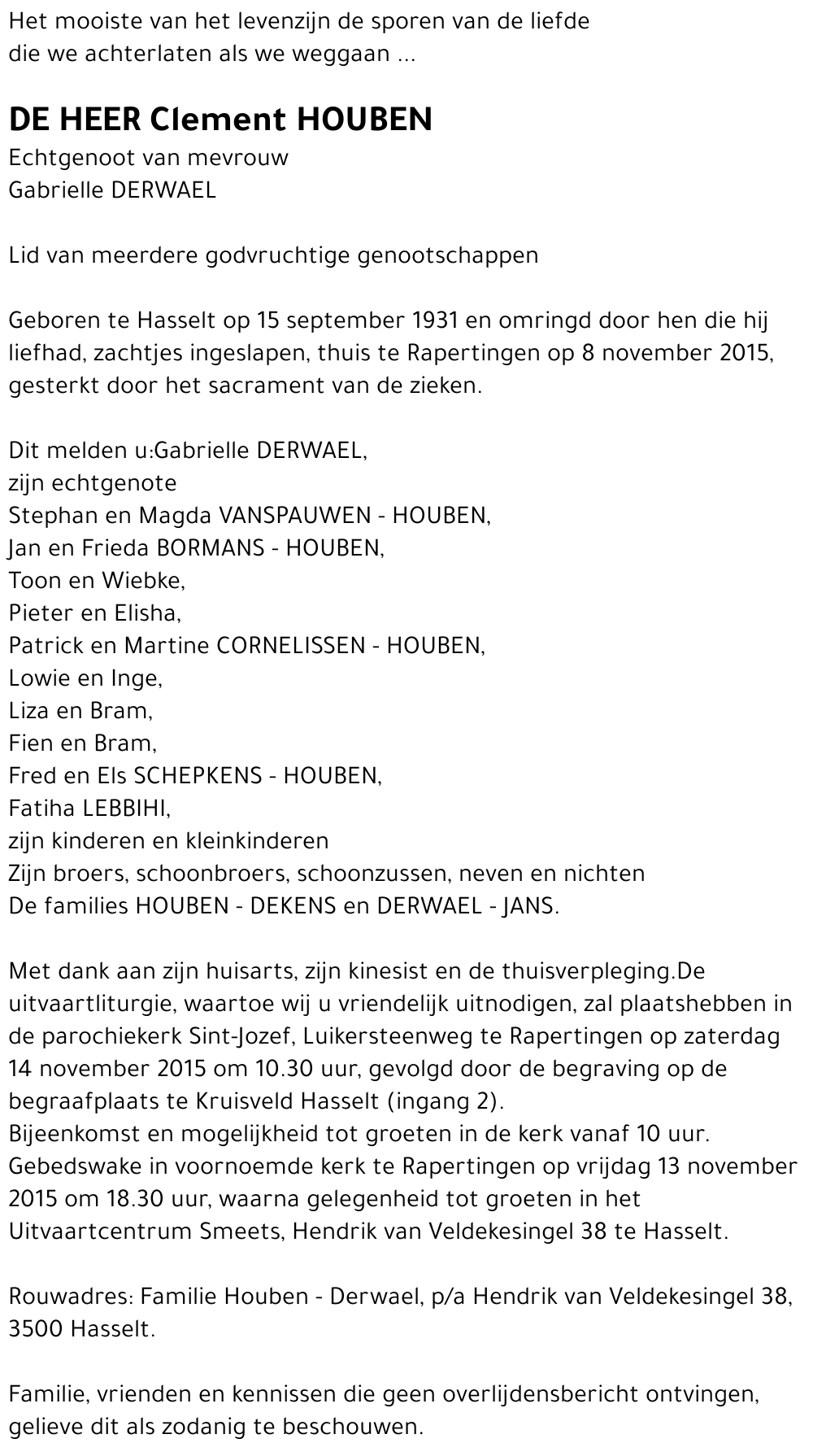 Clement Houben