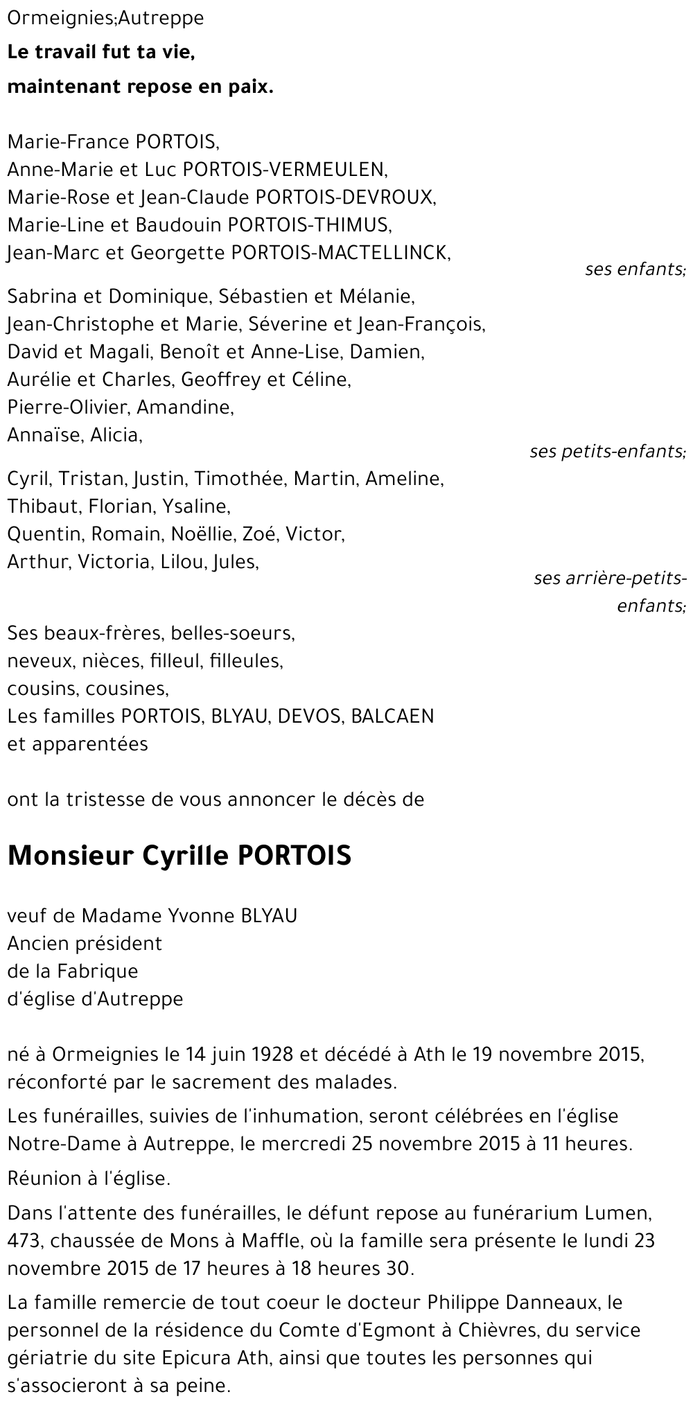 Cyrille PORTOIS