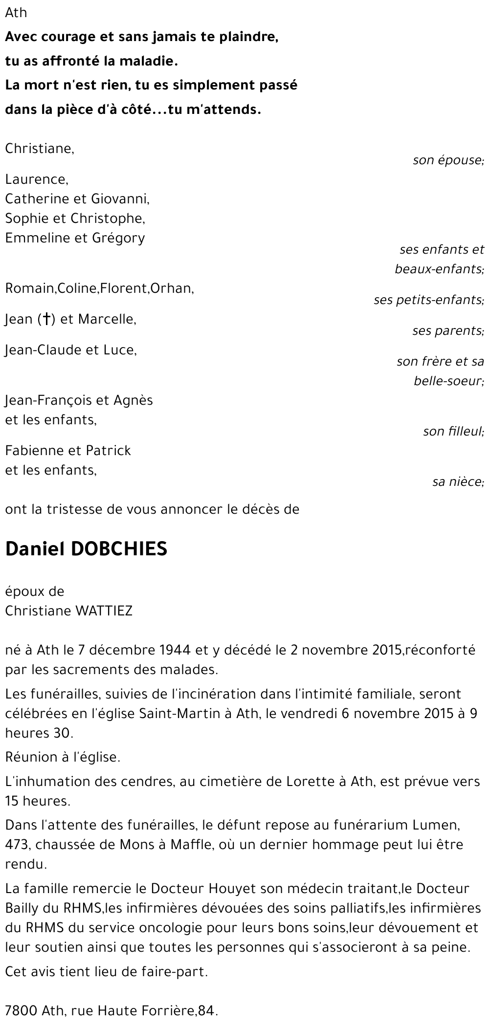 Daniel DOBCHIES
