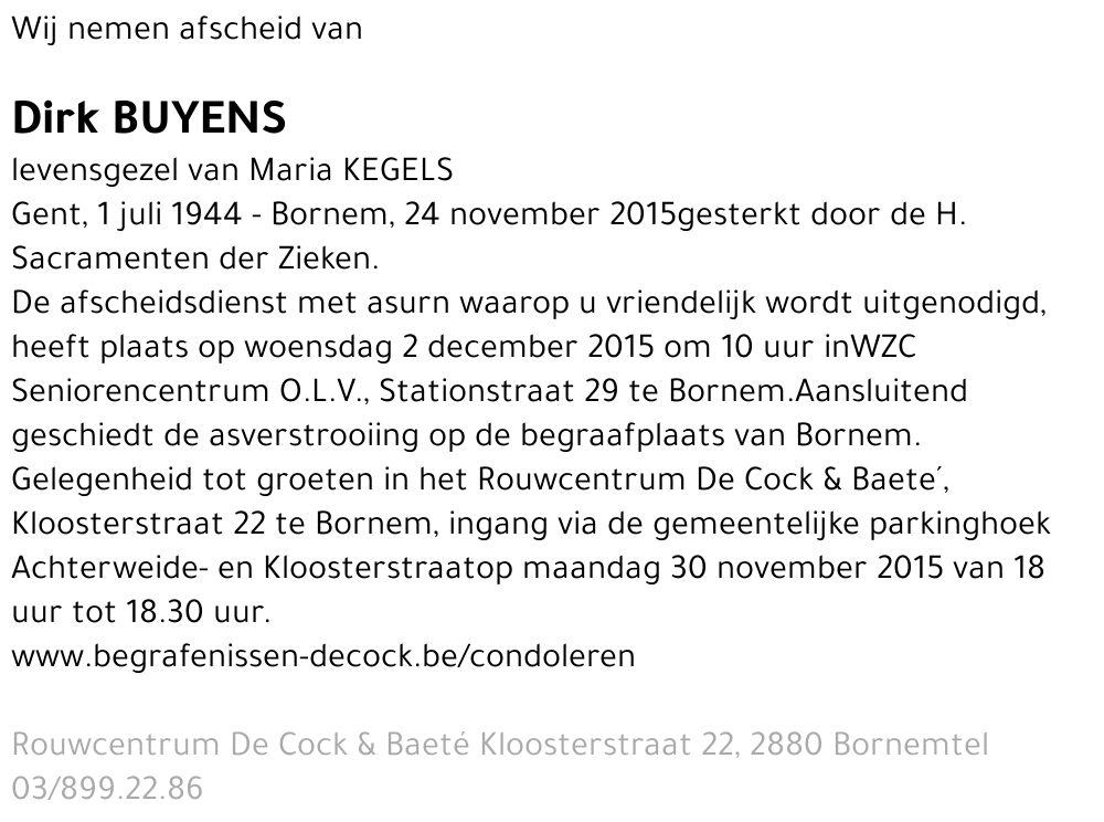 Dirk Buyens