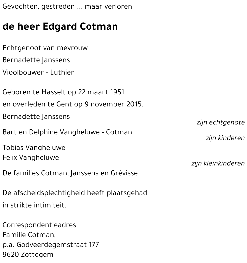 Edgard Cotman