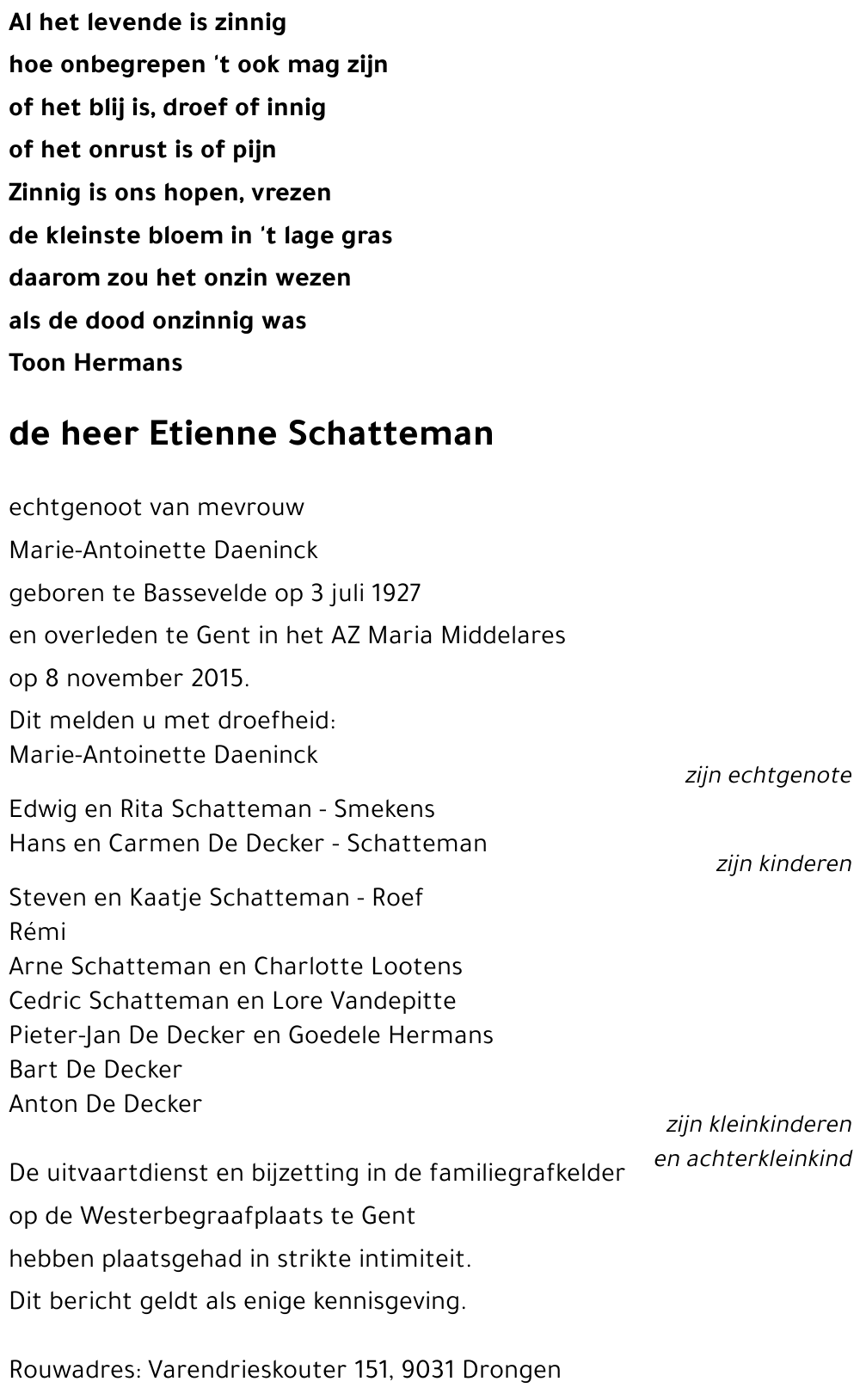 Etienne Schatteman