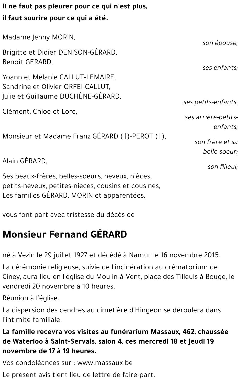 Fernand GÉRARD