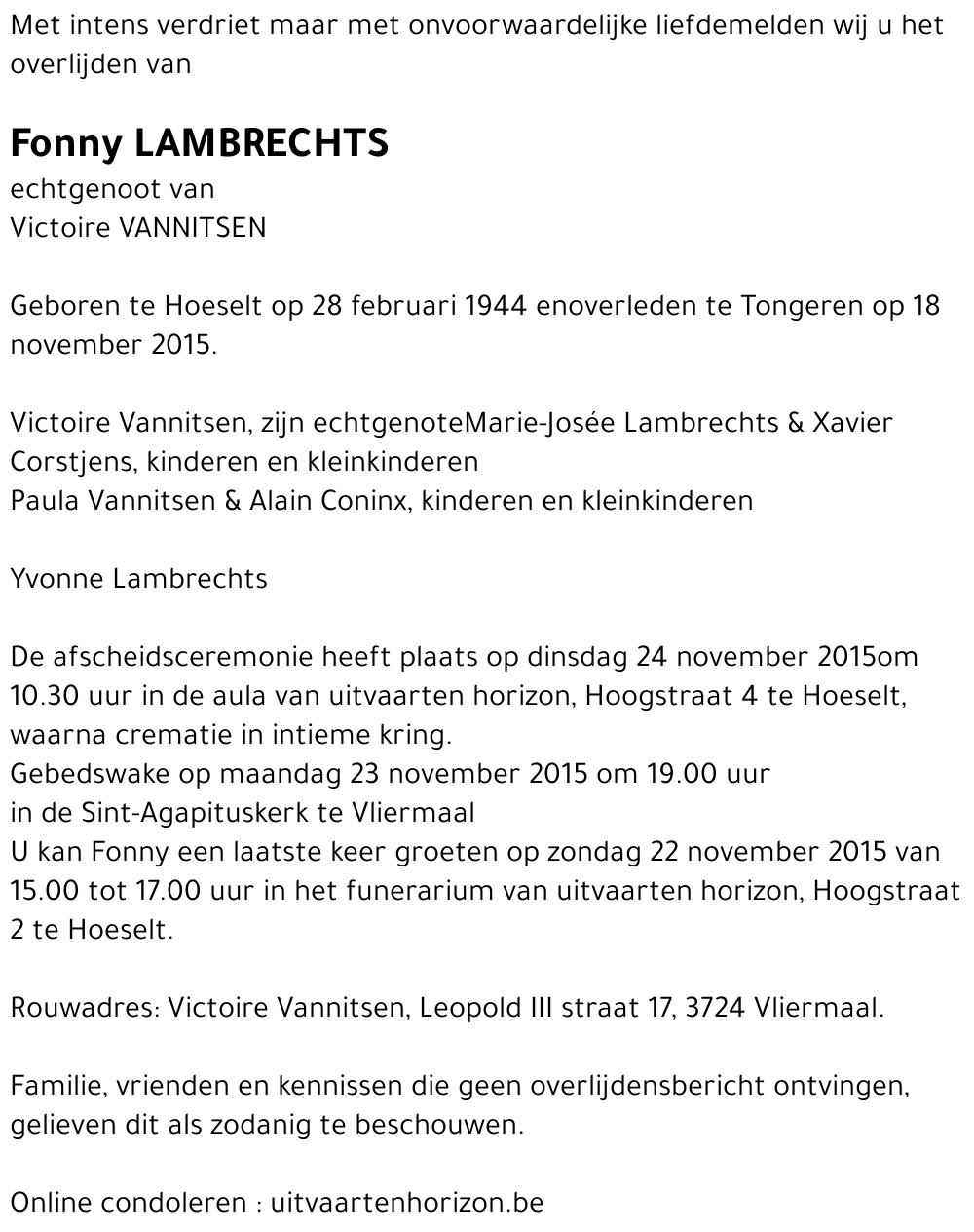 Fonny Lambrechts