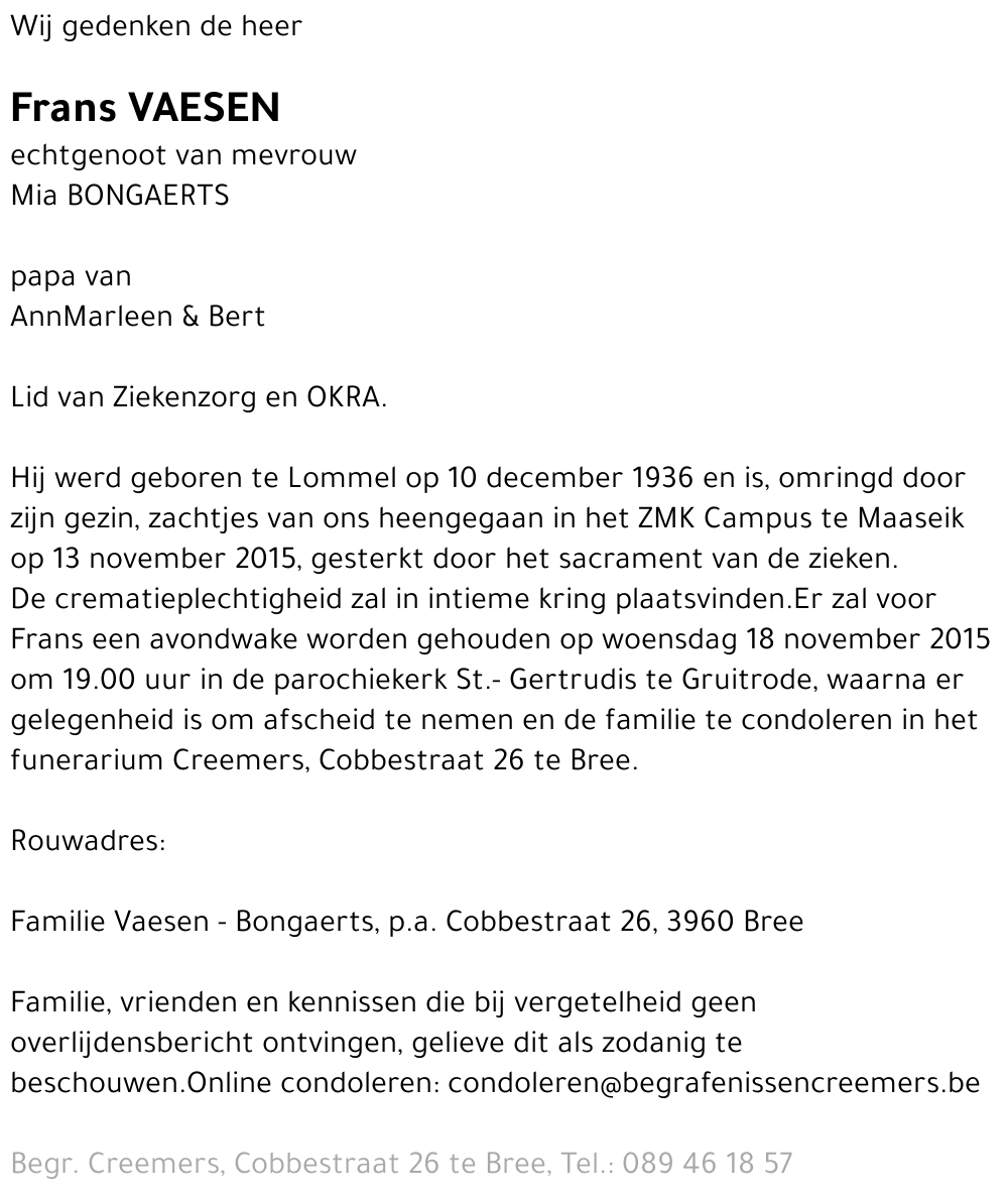 Frans Vaesen