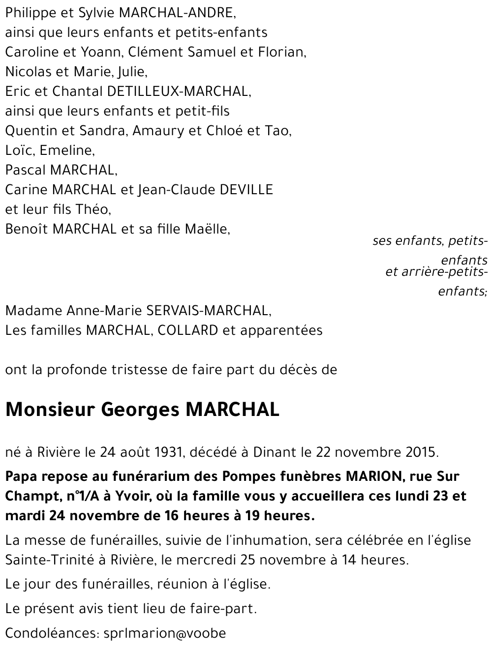 Georges MARCHAL