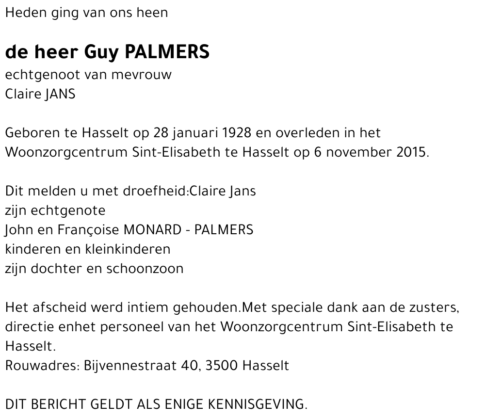 Guy Palmers