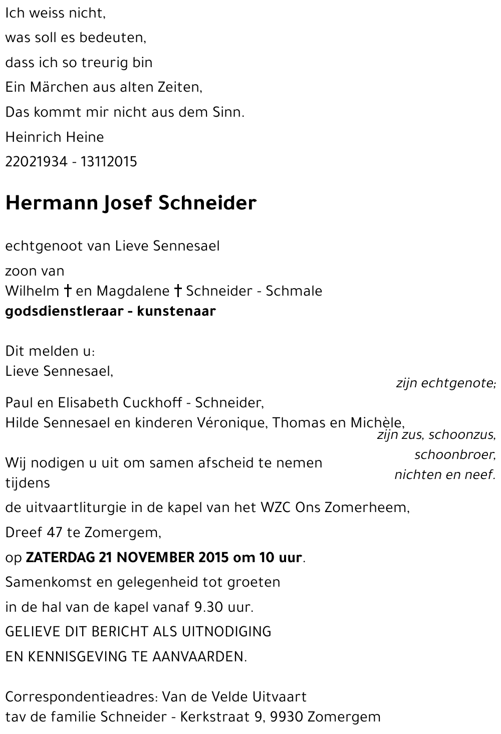 Hermann Josef Schneider