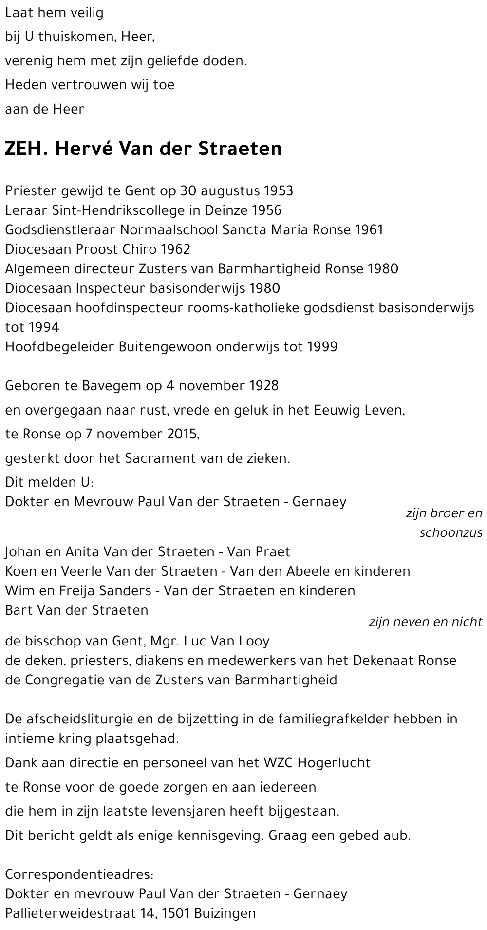 Hervé Van der Straeten