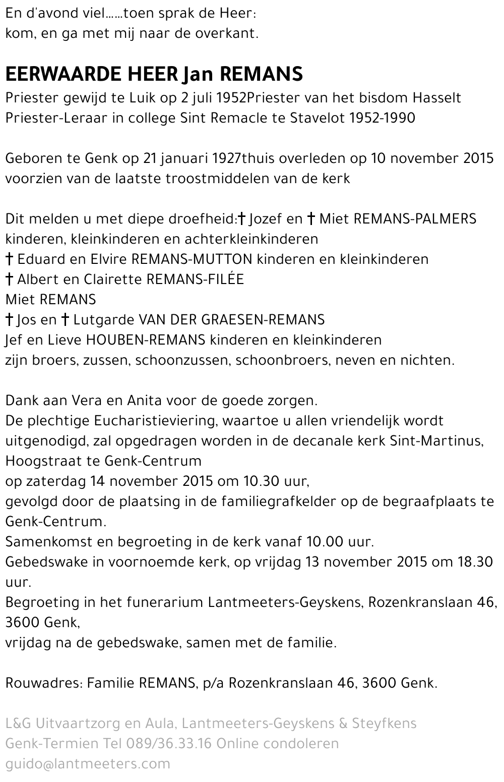 Jan REMANS