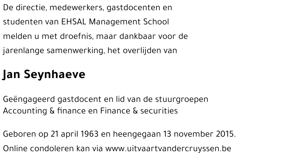 Jan Seynhaeve