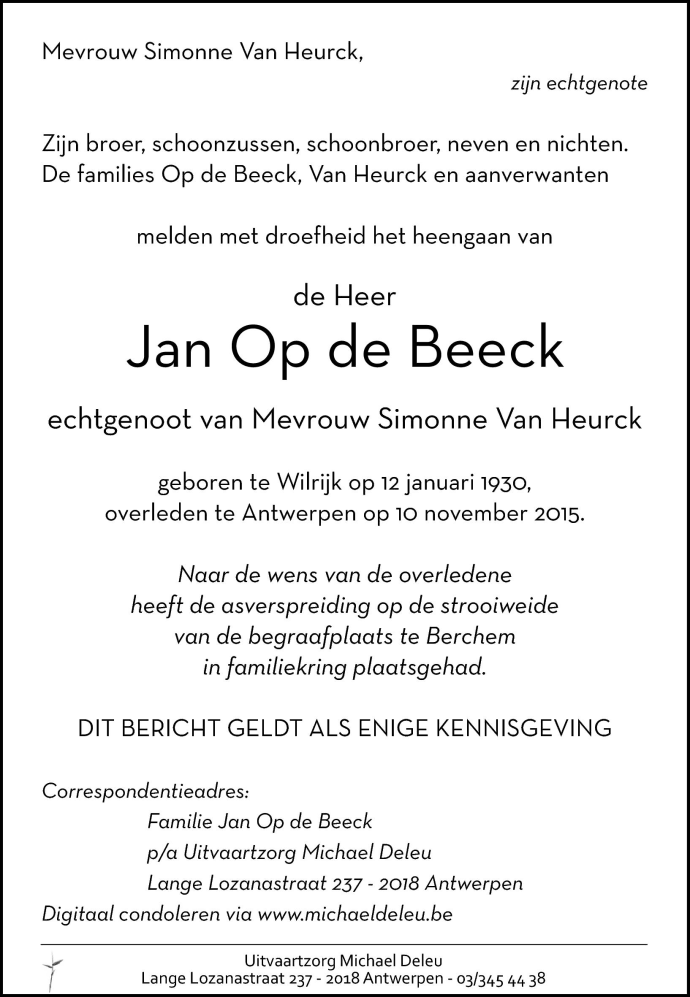Jean Op de Beeck