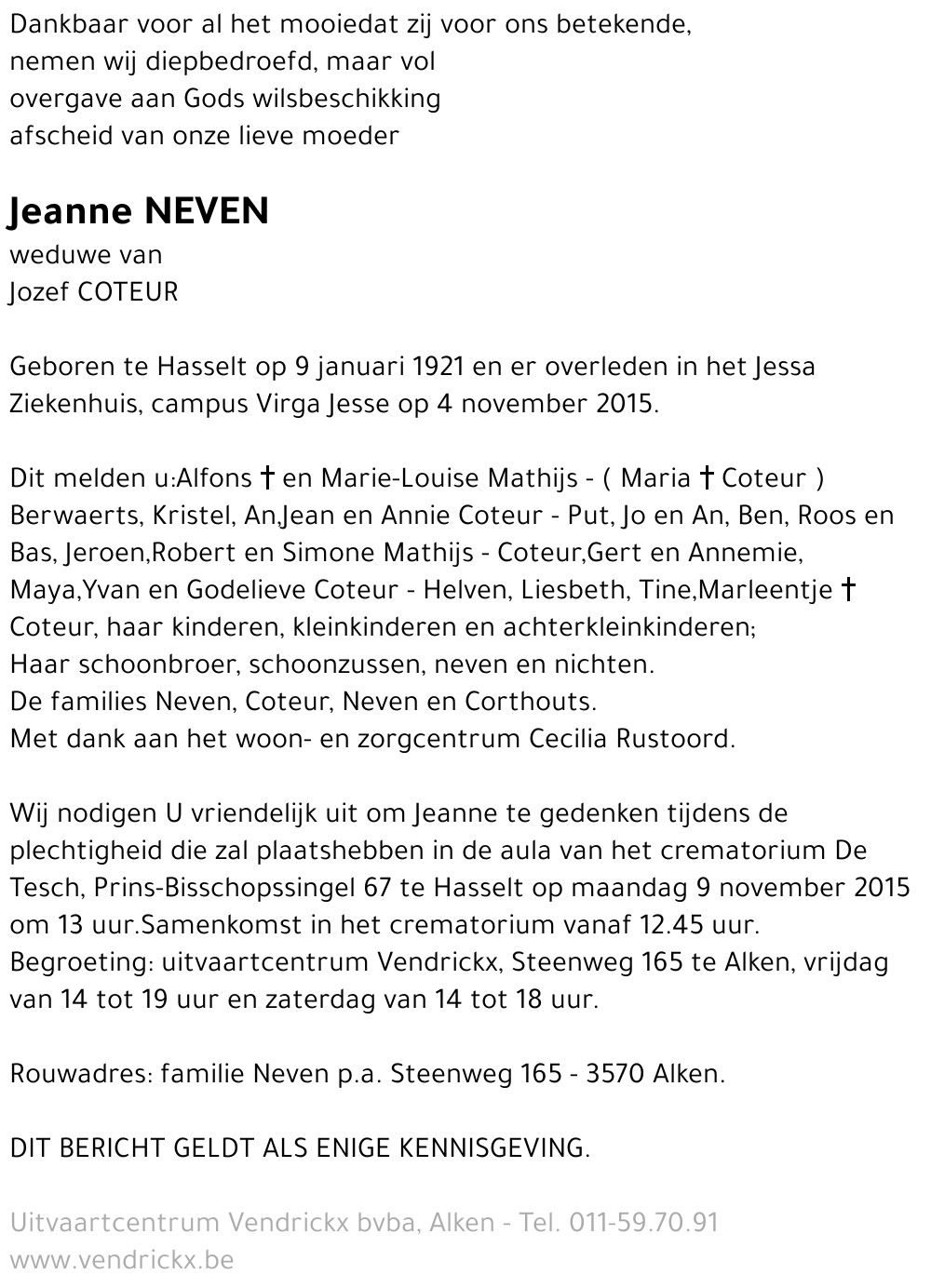 Jeanne Neven