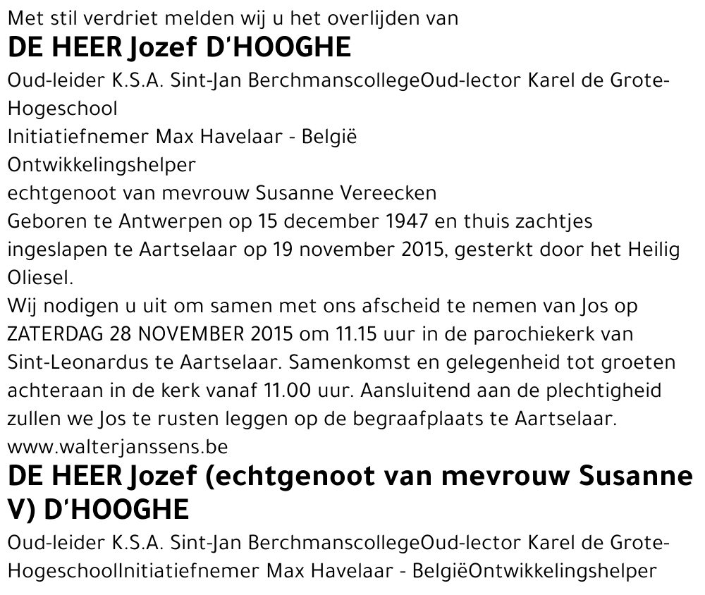 Jozef D'Hooghe