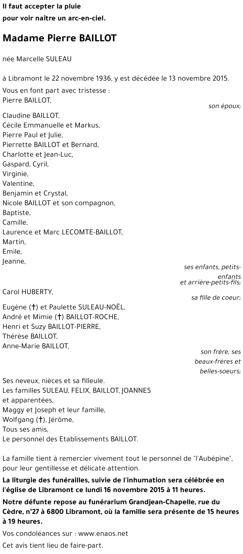 Marcelle SULEAU