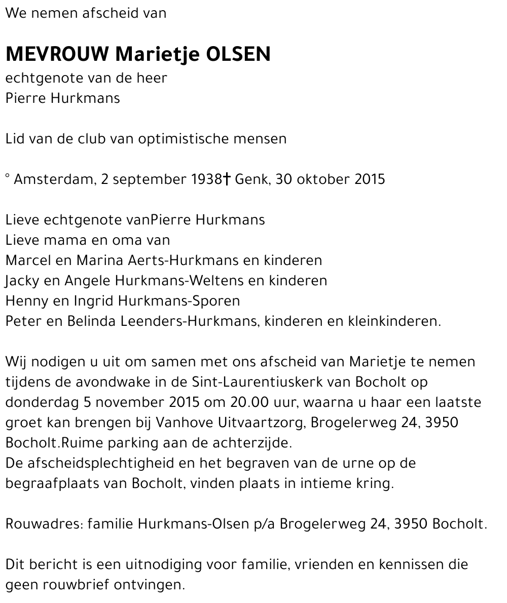 Marietje Olsen