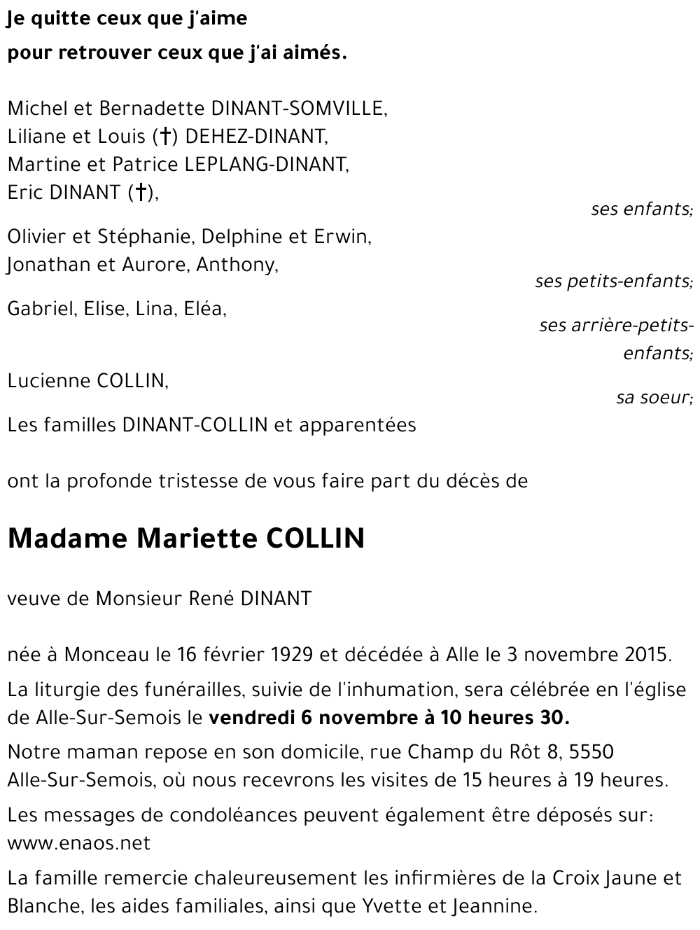 Mariette COLLIN