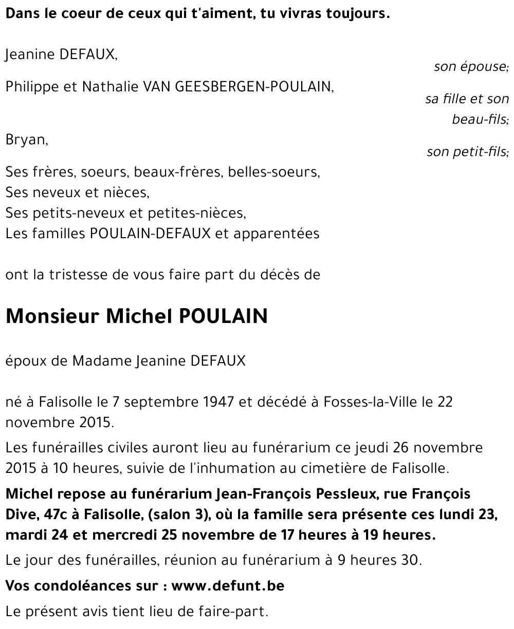 Michel POULAIN