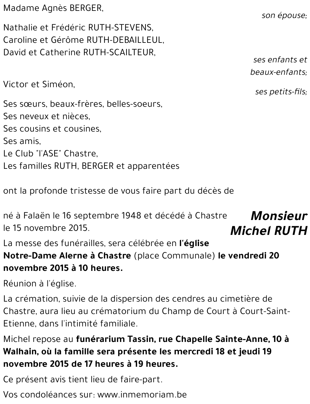 Michel RUTH