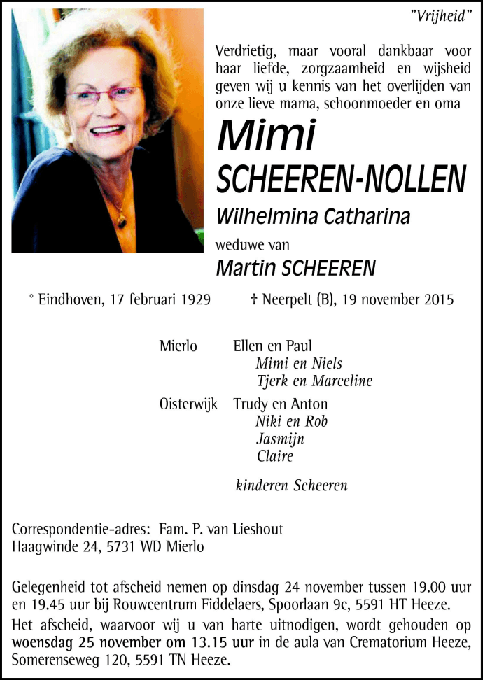 Mimi Scheeren-Nollen