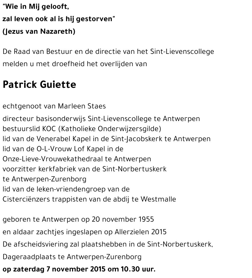 Patrick Guiette