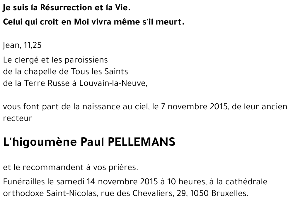 Paul PELLEMANS