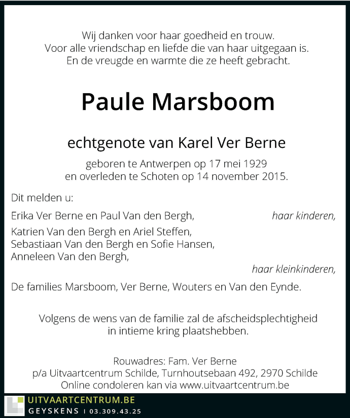 Paule Marsboom