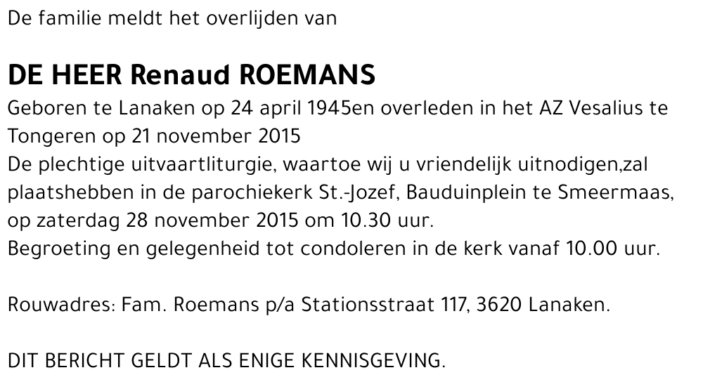 Renaud Roemans