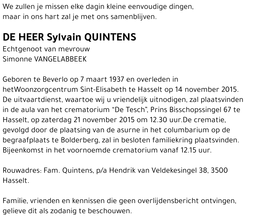 Sylvain Quintens