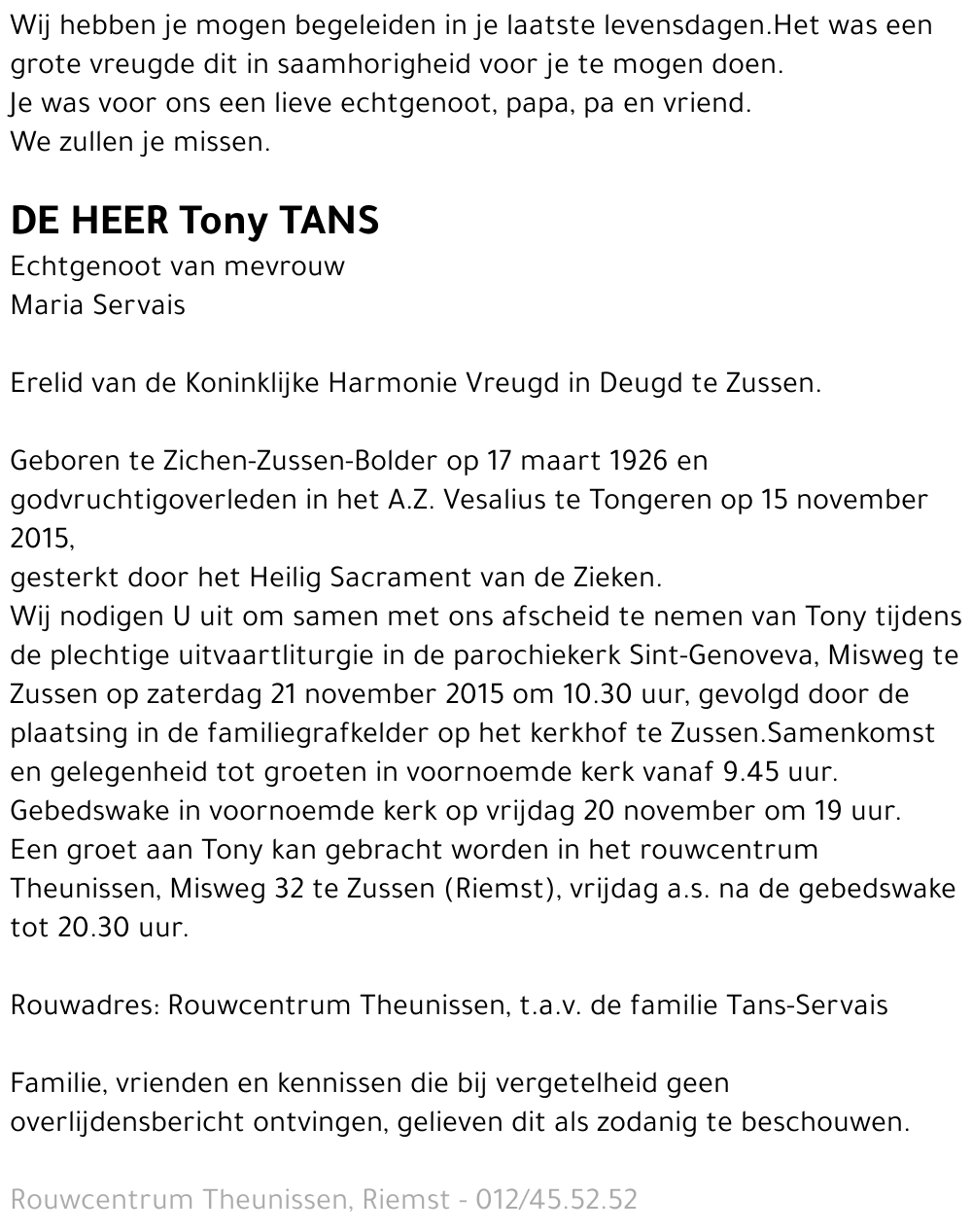 Tony Tans